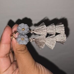 Flower earrings